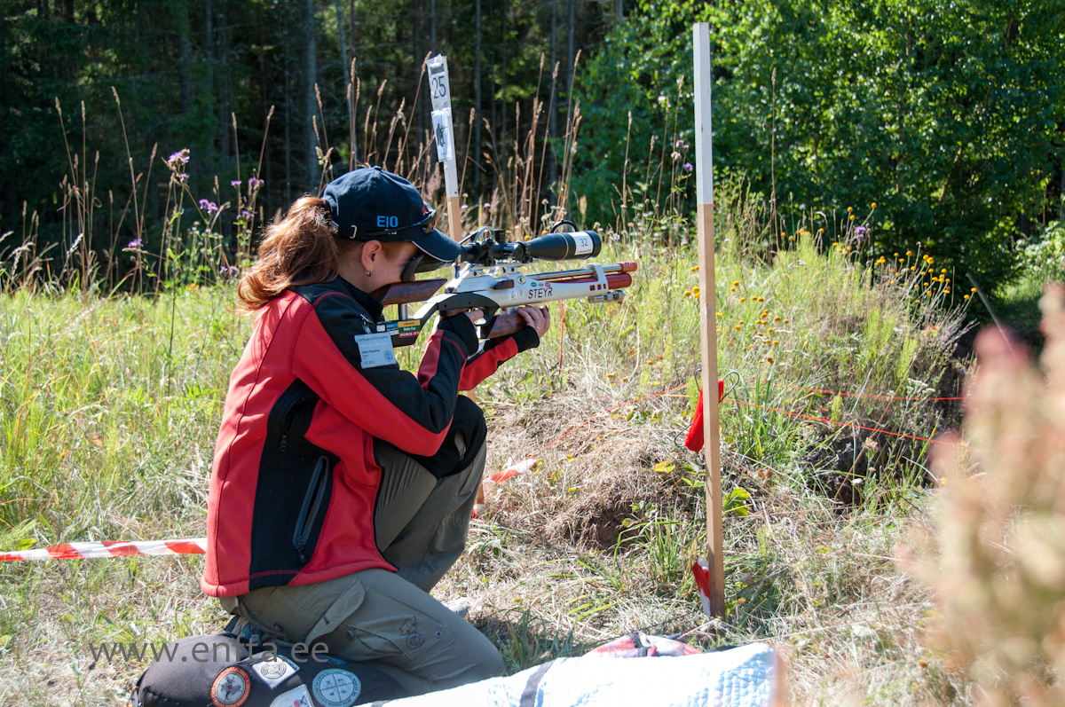 Galina Yakushina RU, Steyr LG 110 Field Target, Leupold PR 20-50x50
