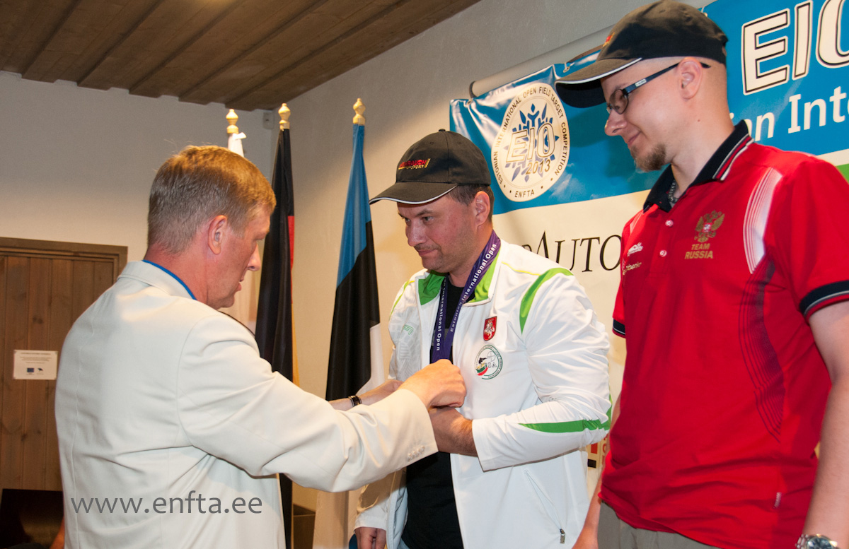 EIO 2013 PCP Silver medal - Sergejus Titarenko LT