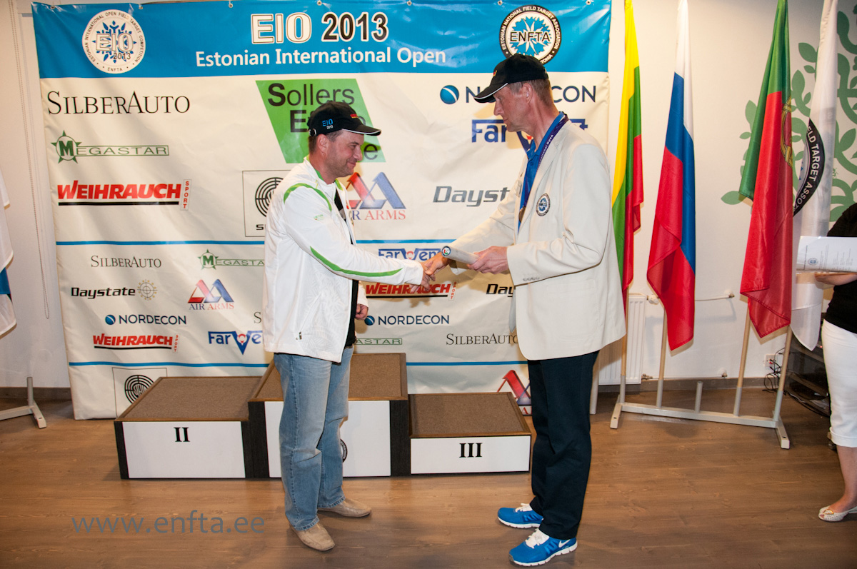 EIO 2013 Best Steyr shooter - Sergejus Titarenko LT