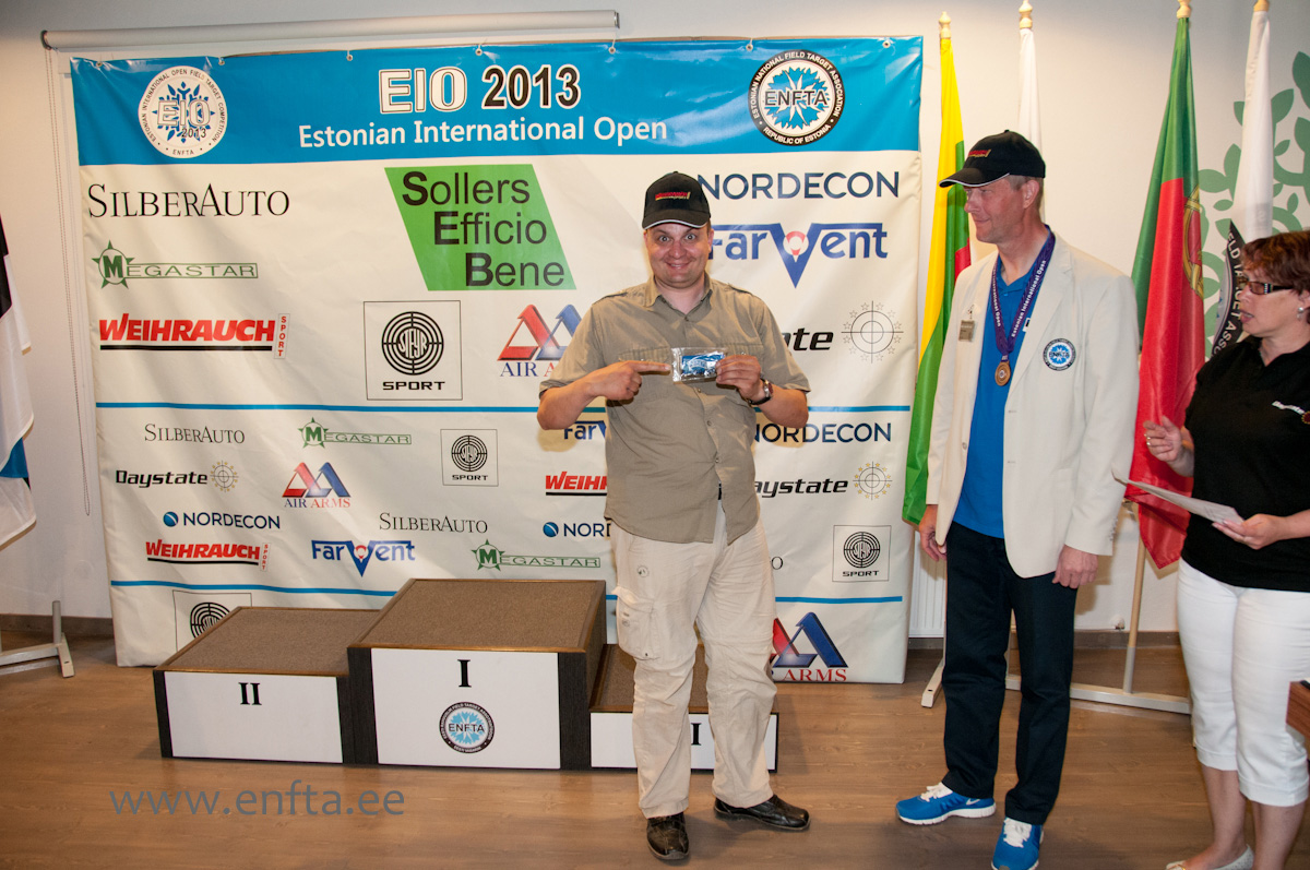 EIO 2013 Best Walther shooter - Stephan Balzert GE
