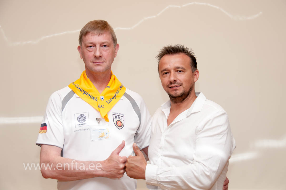 Adam Benke with Adam Benke