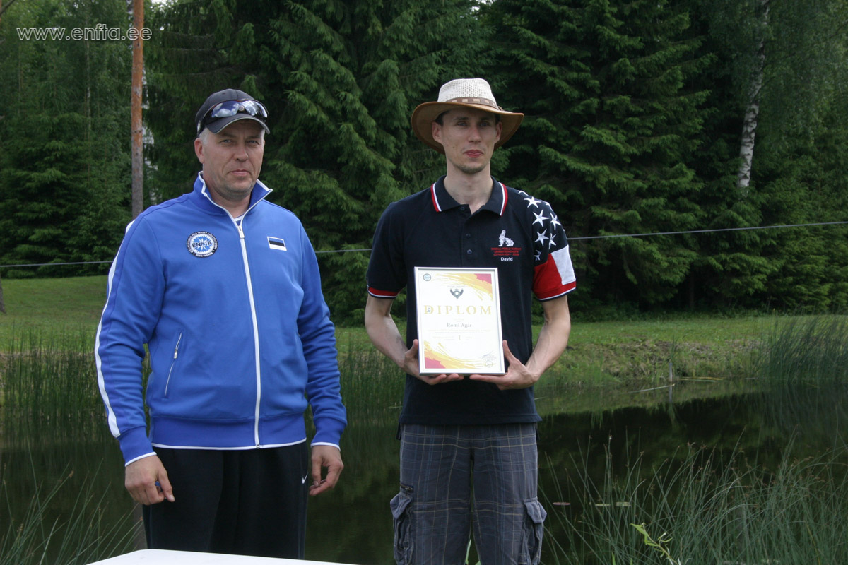 PCP kategooria 1. koht Romi Agar