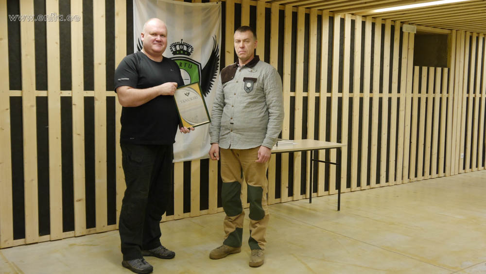 TFTK  tänab Allanit toetuse eest.